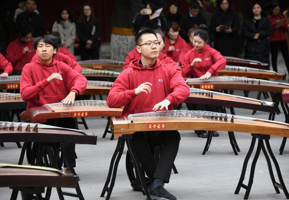 百架“兰考古筝”亮相中央音乐学院(图4)