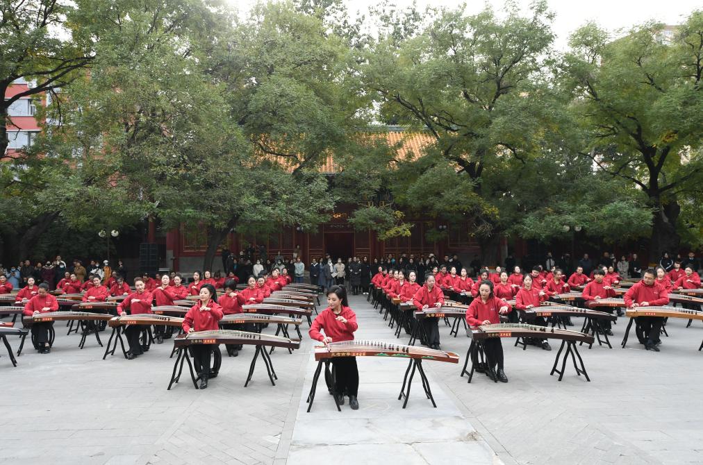 百架“兰考古筝”亮相中央音乐学院(图3)