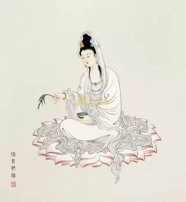 《南无观世音菩萨圣号》唱诵+古筝+水晶琴版(图2)