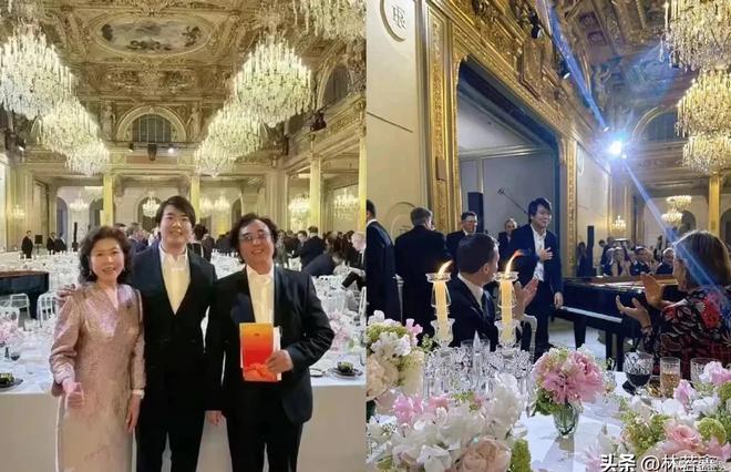 巩俐夫妇钢琴家朗朗女神苏菲玛索出席中法建交晚宴(图3)