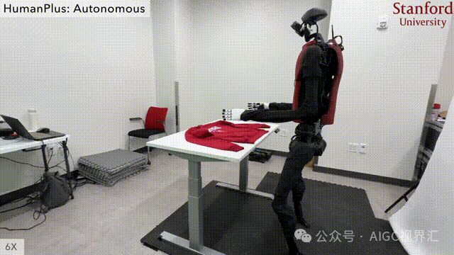 HumanPlus机器人亮相：从叠衣服到弹钢琴无所不能的AI新伙伴(图2)