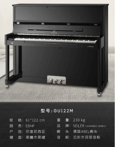 赛乐尔钢琴新品绽放：匠心工艺邂逅优雅旋律引领钢琴艺术新风尚(图2)