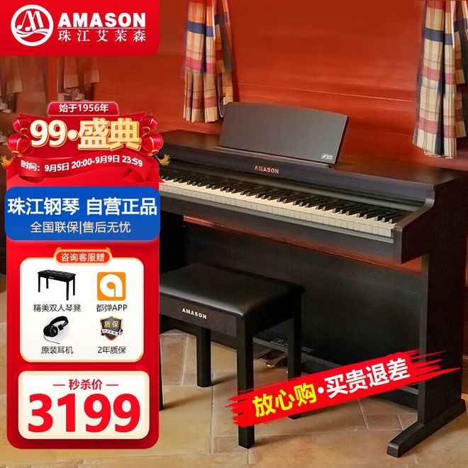 电钢琴哪个牌子好又实惠？推荐卡西欧、罗兰、艾茉森、雅马哈(图4)