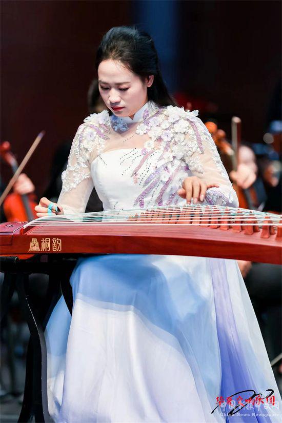 大型交响音乐会北京落幕 古筝曲《渔舟唱晚》成全场焦点(图5)