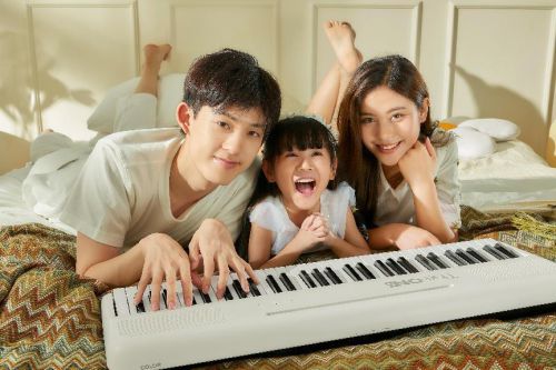 小叶子智能电子琴TheONE小花琴双11优惠确定超高颜值火爆出圈(图1)