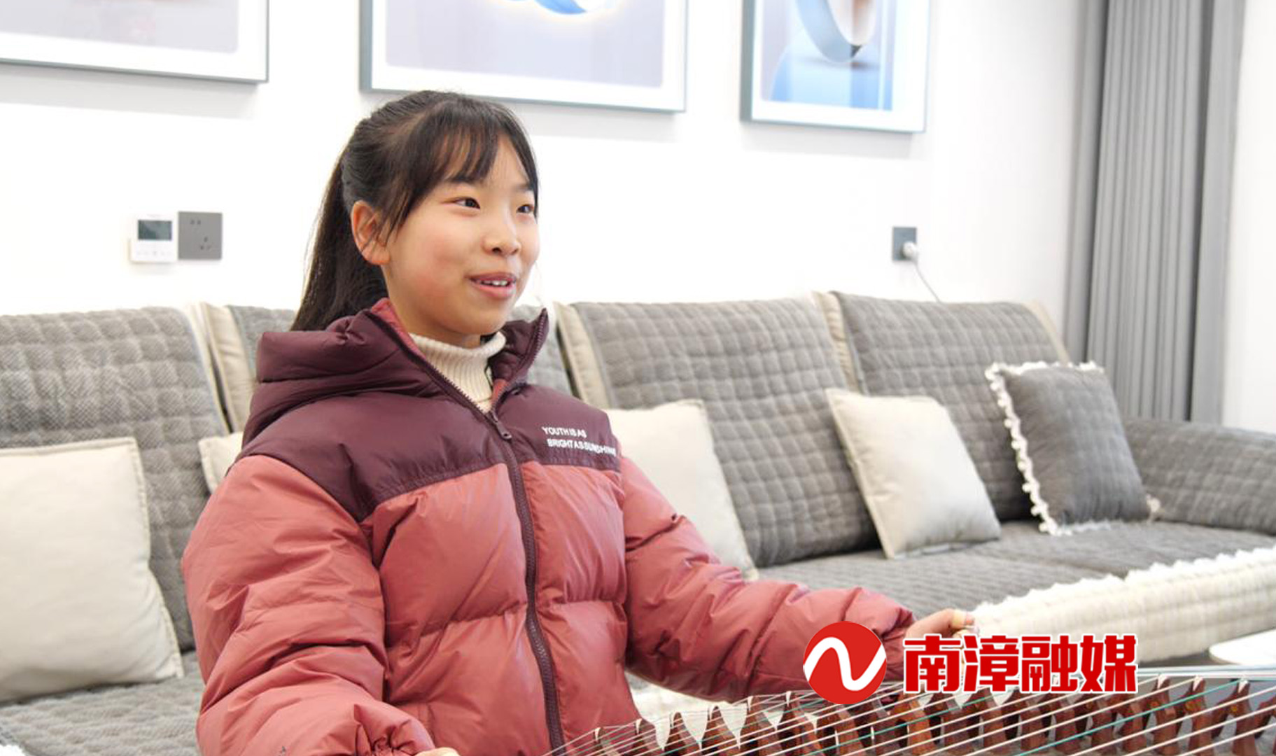 【我要上春晚】少儿春晚热潮涌“古筝萌娃”备战忙(图1)