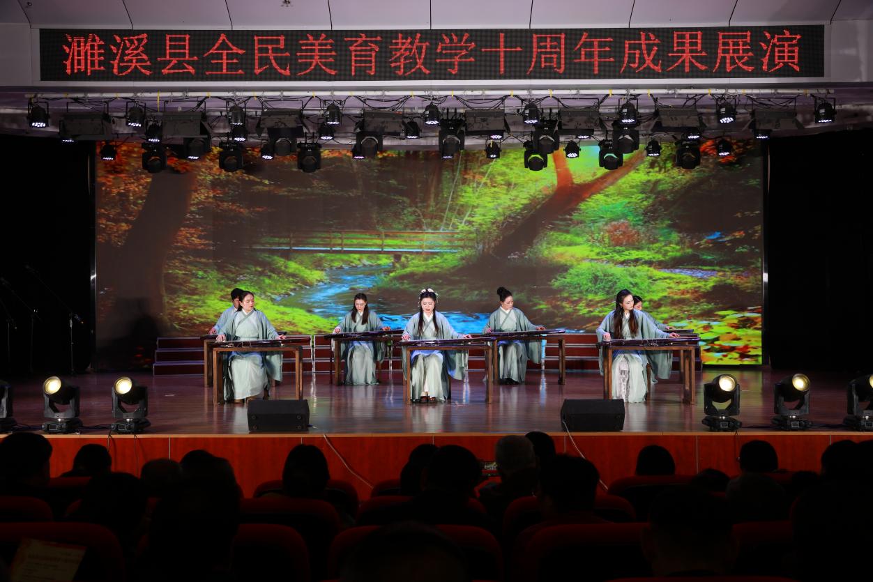 安徽濉溪：全民美育教学十周年成果璀璨绽放(图1)