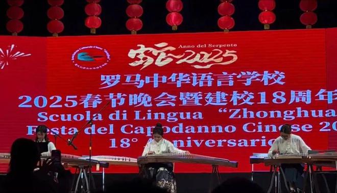 灵蛇舞动庆新春弘扬文化看中华——意大利罗马中华语言学校2025年春晚暨18周年庆活动圆满落幕(图13)