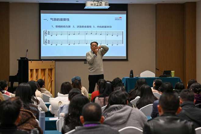 云南对180名中小学音乐教师进行合唱指挥教学能力培训(图1)