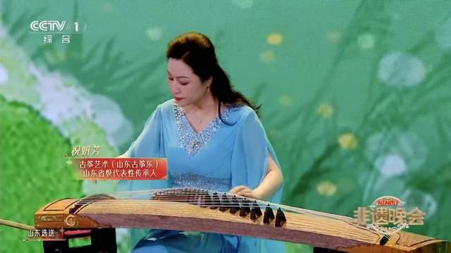 山东古筝乐、菏泽弦索乐同时亮相央视《2025年非遗晚会(图2)