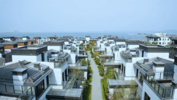 放弃了深圳湾的大平层王总住进了海边小院-万科红树东岸售楼处(图10)