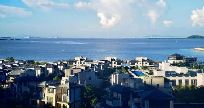 放弃了深圳湾的大平层王总住进了海边小院-万科红树东岸售楼处(图21)