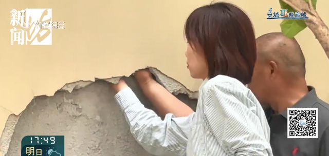 一剥就掉！裂缝可伸臂居民：曾经答应修却更糟(图5)