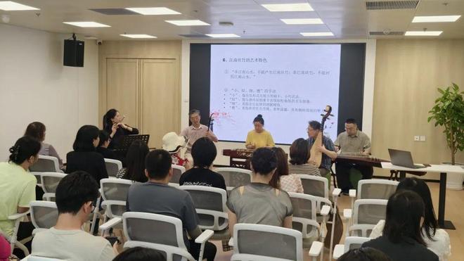 非遗音符点亮白领午休时光(图1)