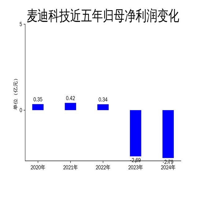 麦迪科技2024年亏损扩大至279亿元营收下降249%(图2)