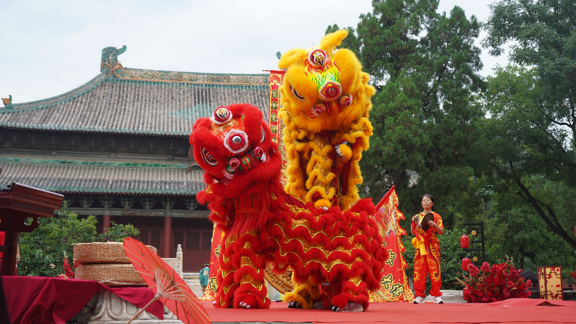 河北曲阳:七夕集体婚礼演绎“中国式浪漫”(图2)