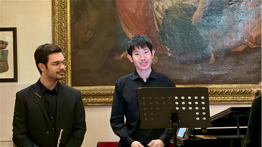 中国青年钢琴家邸以诺奏响意大利圣乔治君士坦丁神圣军事勋章第十九届音乐会(图2)