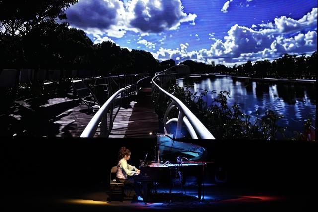 光影与琴音共舞长宁以“Xin”迎宾(图2)