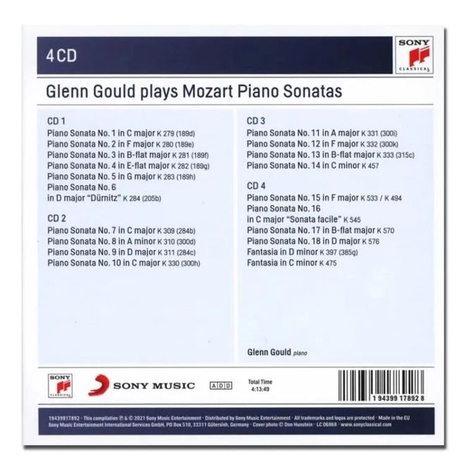 不再是巴赫!古尔德“反传统”、令人耳目一新的莫扎特钢琴奏鸣曲全集录音(图4)