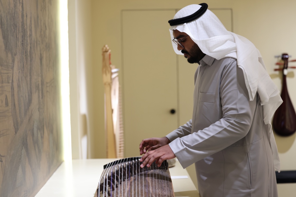 “天地同和——中国古代乐器展”在沙特国家博物馆开幕(图1)