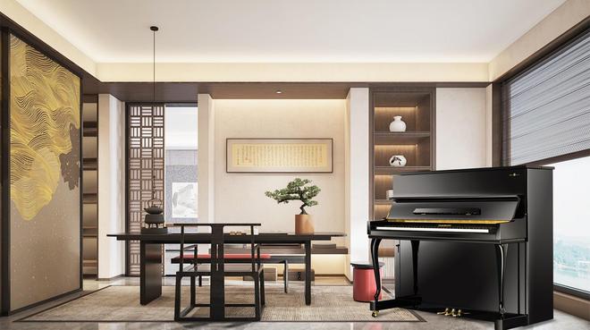 破戒之融:钢琴如何为中式家具注入现代音符(图1)