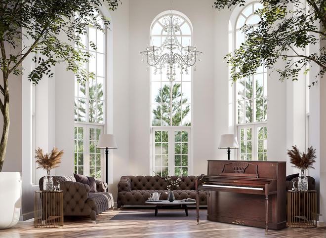 去客厅化封神思路别再堆绿植挂画了一台鲍德温钢琴才是高级感密码(图3)