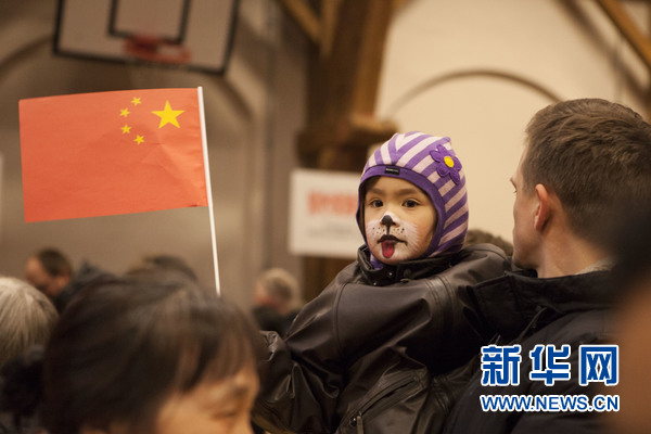 旅丹华人欢庆羊年春节(图3)