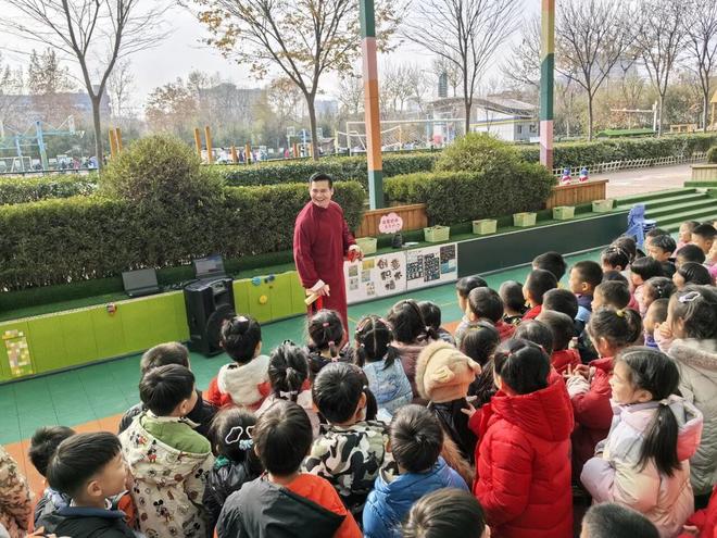 古韵润童心潍坊高新区双语幼儿园开展传统文化体验活动(图3)