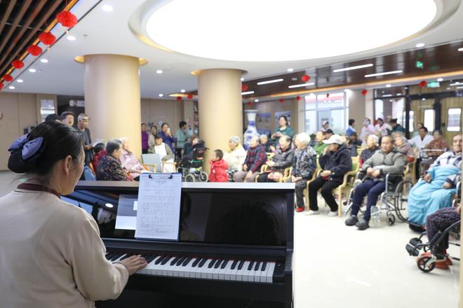 山西省海养慈善基金会向太原欣宁护理院捐赠爱心钢琴(图9)