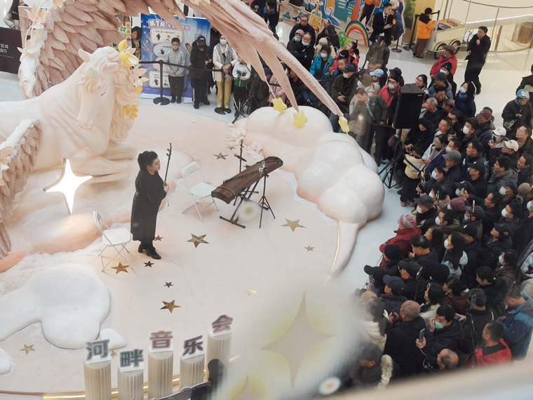 民乐演出进副中心商圈(图1)