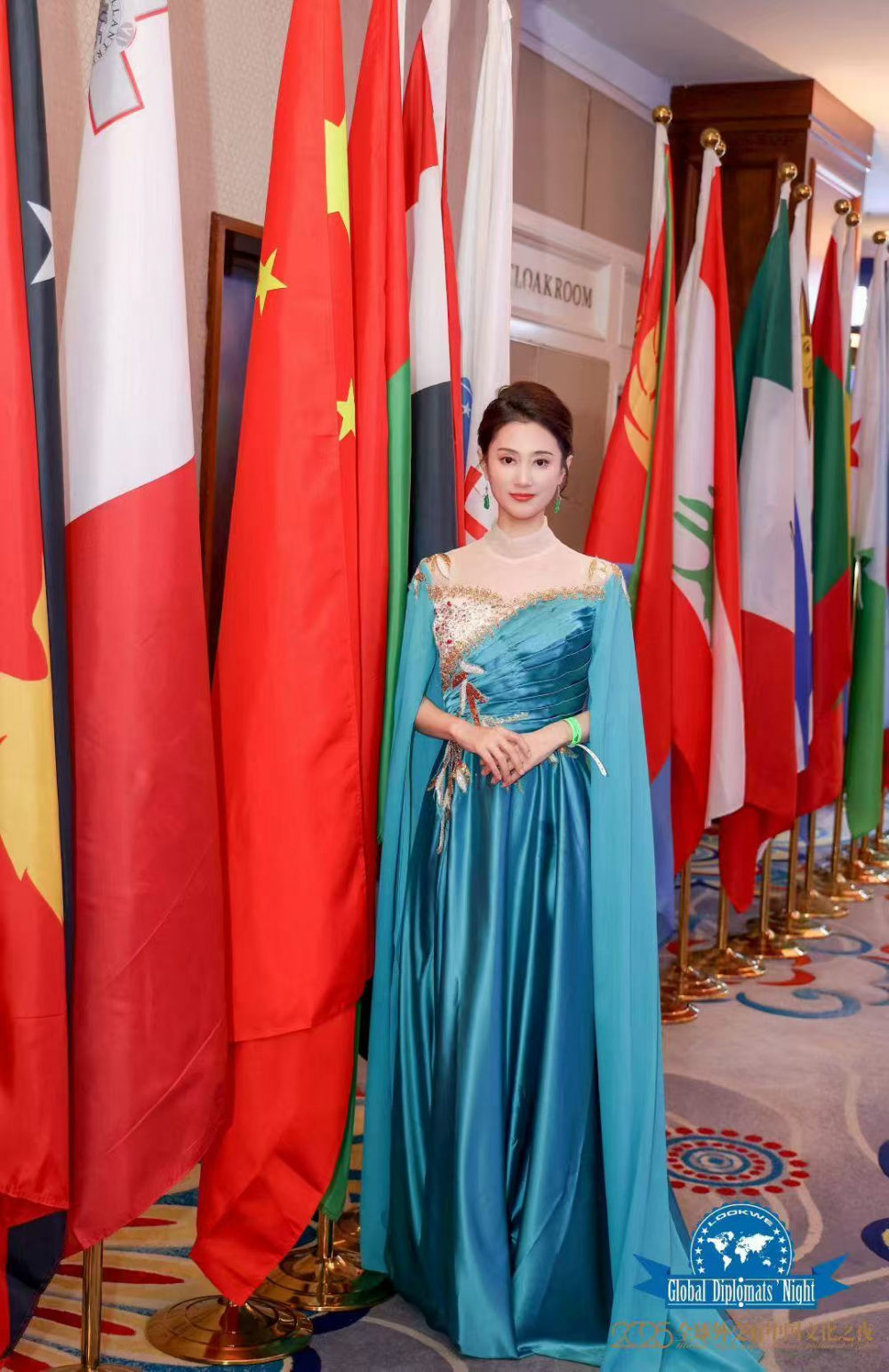 青年古筝演奏家余靓出席全球外交官中国文化之夜(图7)