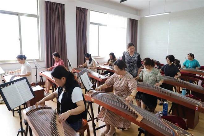 【传承国乐雅韵流长】泰安市泰山区古琴古筝协会正式成立(图5)