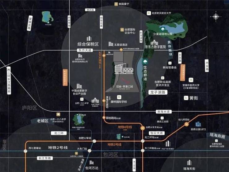 【新春笋盘】合肥招商奥体公园售楼部发布：城市更新地标焕新主城生活版图(图3)